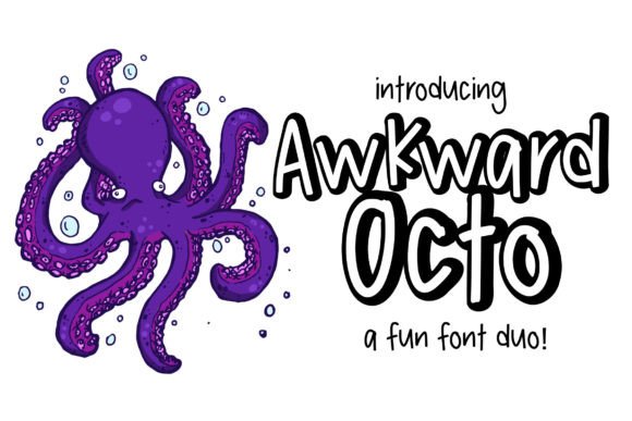 Awkward Octo: A Bold Display Font That Adds Personality to Editorial Design