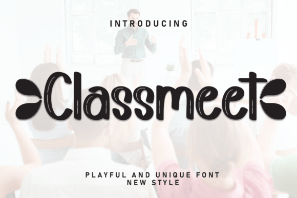 Classmeet: A Playful Handwritten Font for Modern Branding Projects