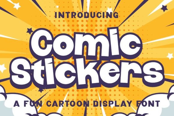 Comic Stickers Font: Bringing Playful Energy to Web Typography