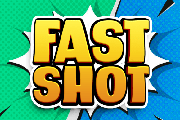 Fast Shot: A Bold Display Font for Impactful Editorial Design