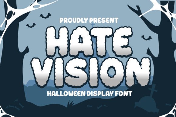 Hate Vision: A Bold Display Font with an Edge for Creative Branding