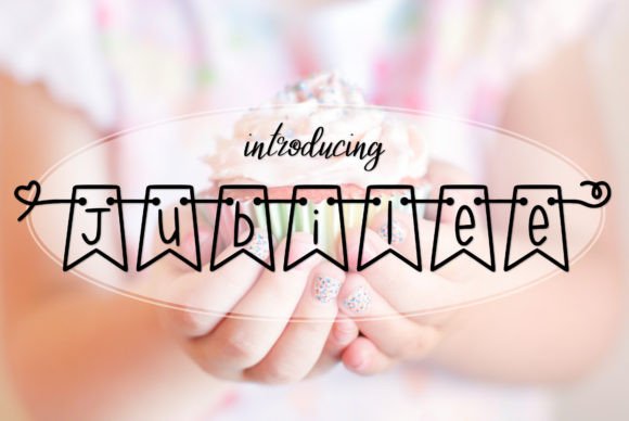 Jubilee: A Playful Display Font for Festive Editorial Designs