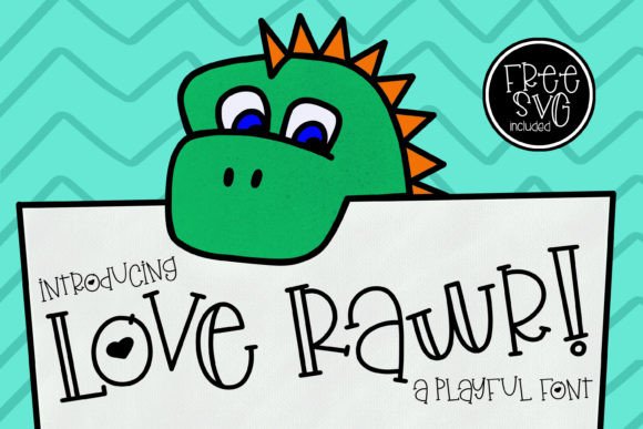 Love Rawr: The Playful Display Font That Makes Campaigns Pop