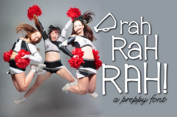 Rah Rah Rah: A Playful Display Font for Energetic Web Designs