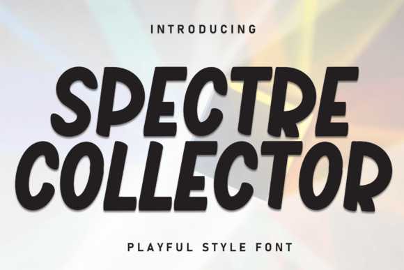 Spectre Collector: A Bold Display Font for Impactful Branding
