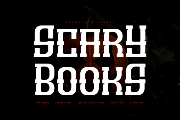 Spook Up Your Campaigns with the Scary Books Font