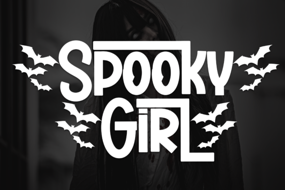Spooky Girl: A Bold Display Font That Brings Halloween Vibe to Branding