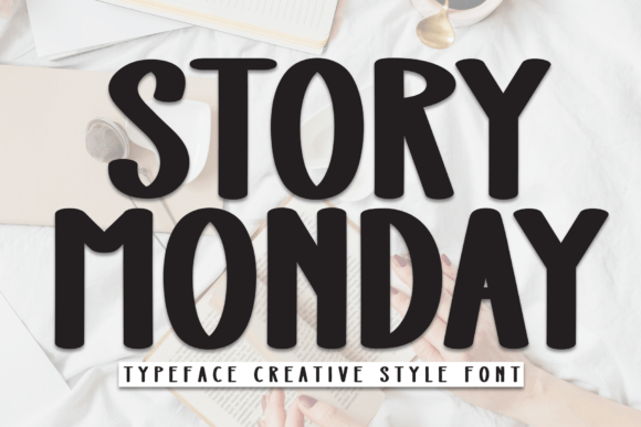 Story Monday: A Sweet Handwritten Display Font for Editorial Design