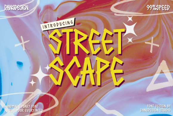Street Scape: A Bold, Y2K-Inspired Display Font for Urban Branding