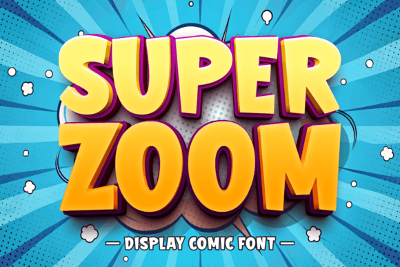 Super Zoom: A Dynamic Display Font for Modern Editorial Design