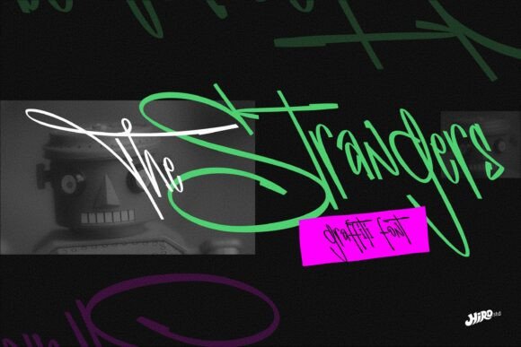 The Stranger: A Bold Display Font for Edgy Web Design