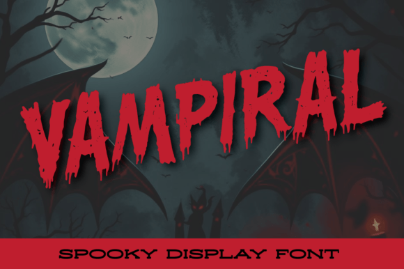 Vampiral: The Dramatic Display Font That Elevates Halloween Campaigns